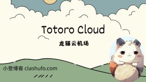 龙猫云Totoro Cloud机场测评 - 小登笔记